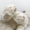Peluche loup assis