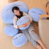 Coussin en peluche lapin