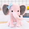 Peluche éléphant colorée