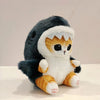 Peluche chaton requin pendentif