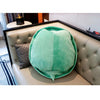 Coussin peluche carapace de tortue
