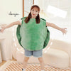Coussin peluche carapace de tortue