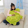 Peluche tortue coussin