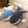 Peluche Baleine géante grise