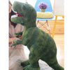 Peluche tyrannosaure vert féroce