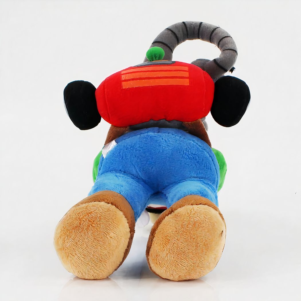 Peluche Luigi terrifié