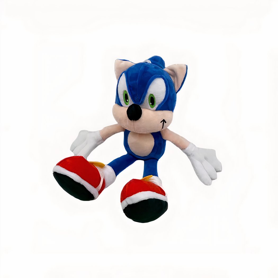 Peluche hérisson Sonic tout doux