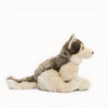 Peluche loup gris mignon