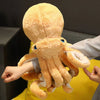 Peluche adorable de pieuvre colorée
