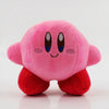Peluche Kirby souriant rose ou bleue