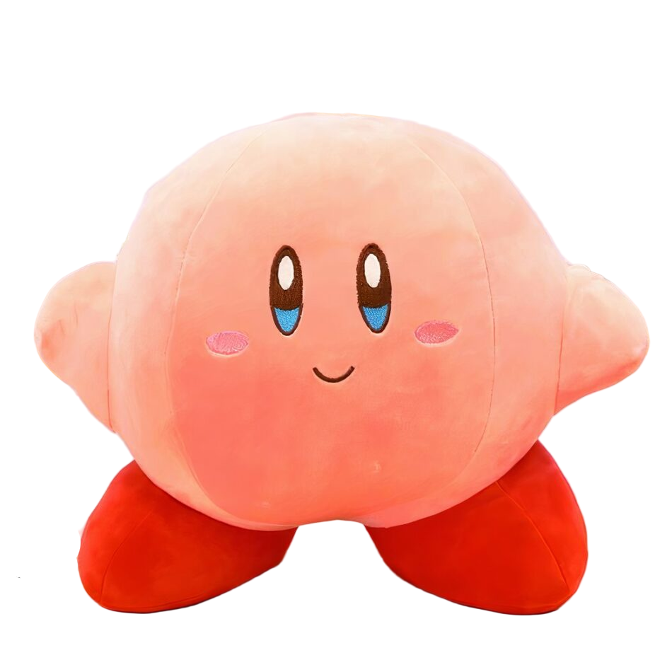 Mignonne peluche Kirby souriante