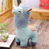 Peluche alpaga souriant et coloré