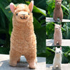 Peluche alpaga à poils longs