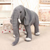 Peluche éléphant réaliste pour enfant