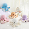 Peluche pieuvre violette super mignonne
