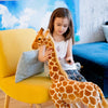 Peluche géante girafe