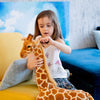 Peluche géante girafe
