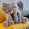Peluche éléphant oreiller grise
