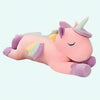Coussin peluche licorne