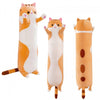 Peluche chat oreiller géante