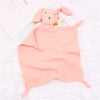 Doudou lapin en coton et mousseline pour bébé