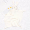 Doudou lapin en coton et mousseline pour bébé