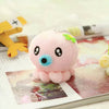 Peluche adorable pieuvre porte-clés rose