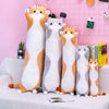 Peluche chat oreiller géante