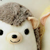 Peluche hérisson adorable marron
