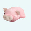 Peluche cochon rose joyeux