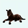 Peluche cheval marron
