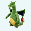Peluche dragon vert géant