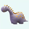 Peluche dinosaure rigolote violette