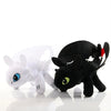 Pack de peluche Dragon Krokmou noir + Furie Eclair
