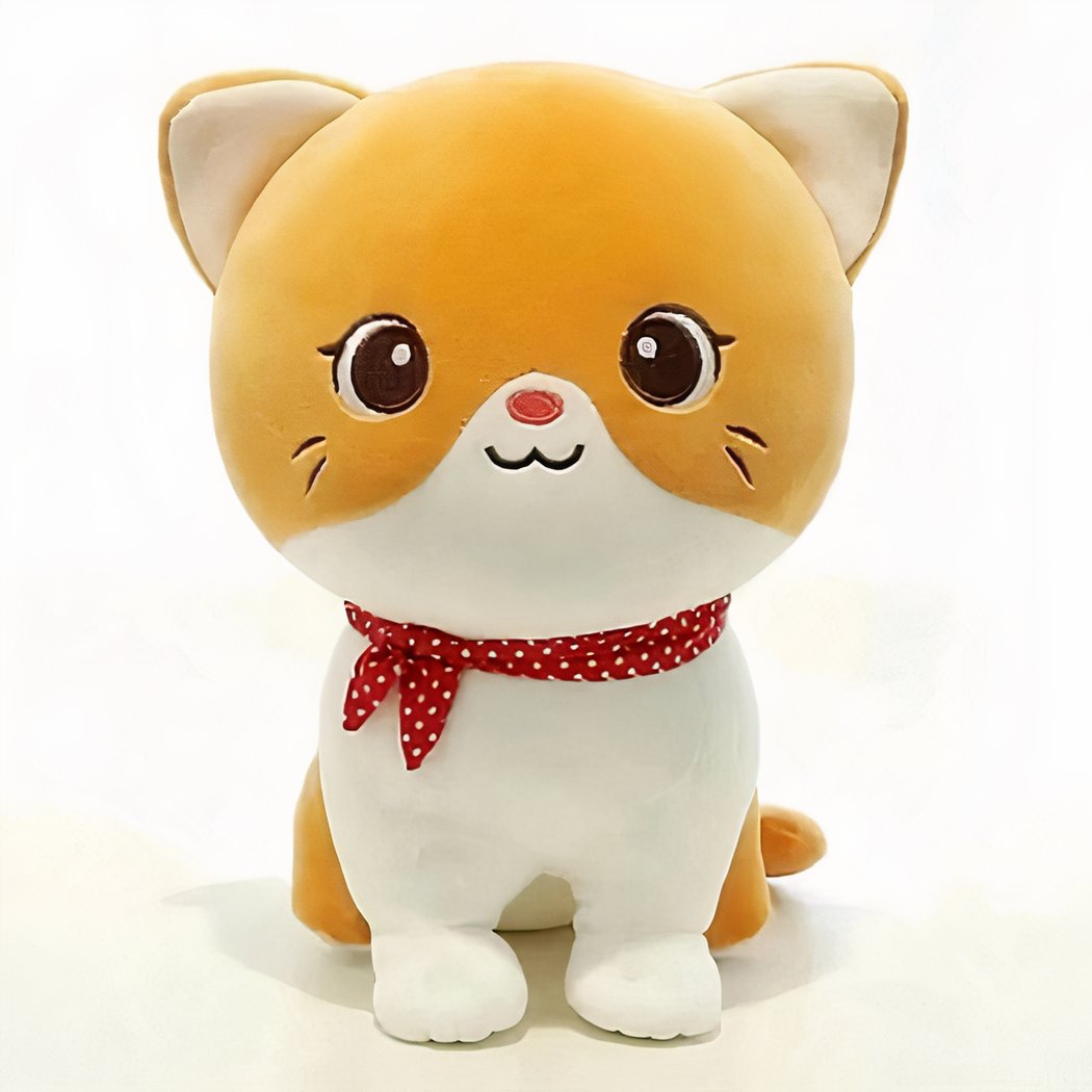 Peluche chaton câlin