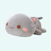 Peluche chat gris kawaii