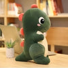 Peluche bébé dinosaure vert