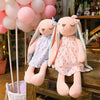 Peluche lapin de Pâques à robe