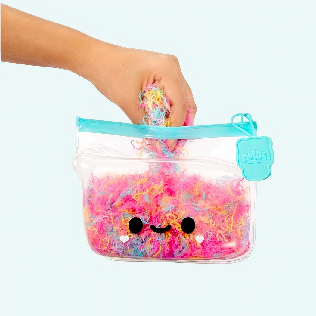 Peluche Fluffie Stuffiez gâteau arc-en-ciel