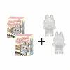 Peluche type Labubu boîte mystère debout