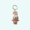 Peluche style Labubu mini porte-clé