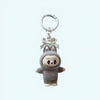 Peluche style Labubu mini porte-clé