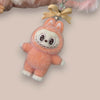 Peluche style Labubu mini porte-clé