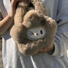 Sac à main en peluche style Labubu