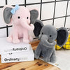 Peluche éléphant colorée