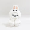 Peluche Stray Kids du lapin blanc de Lee Know style kawaii
