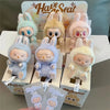 Peluche type Labubu boîte mystère assis