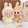 Peluche type Labubu boîte mystère assis