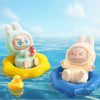 Peluche type Labubu boîte mystère assis