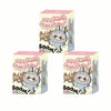 Peluche type Labubu boîte mystère debout